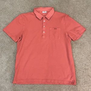 Lacoste slim fit pocket polo coral orange 6 XL